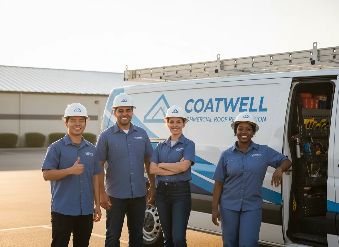Commercial roof coating company in Manley, NE